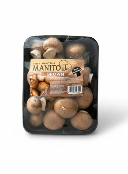 Συσκευασμένα Μανιτάρια Brown Πολωνίας 40 / 60
